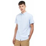 Barbour - Oxtown S/S Tailored Shirt - Blouse - Sky - 100% Katoen