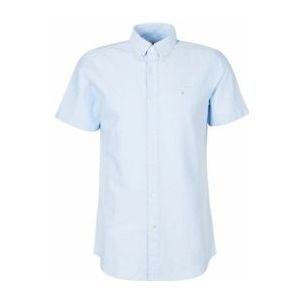 Blouse Barbour Men Oxtown S/S Tailored Shirt Sky-M