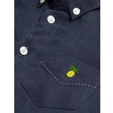 OAS - Kids - Blouse - Marine - Linnen - 6 jaar