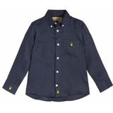 OAS - Kids - Blouse - Marine - Linnen - 6 jaar