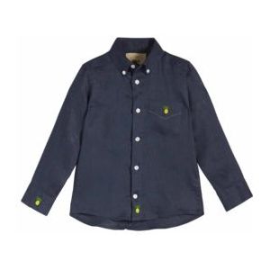OAS - Kids - Blouse - Marine - Linnen - 6 jaar