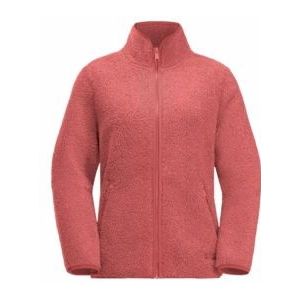 Vest Jack Wolfskin Women High Curl Jacket Red Coral-XL