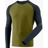 Hardloopshirt Dynafit Men Alpine Pro Long Sleeve Army-XXL