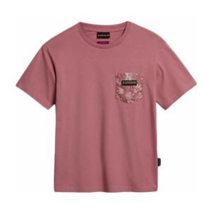 Napapijri x Liberty - Candolle PB1 - T-shirt - Pink