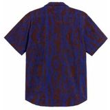 OAS - Thenards Jiggle Cuba Terry-L - Blouse - Blauw - 100% Katoen
