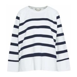 Barbour - Delaney Sweatshirt - Trui - Cloud Stripe - 100% Katoen