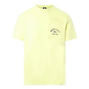 T-Shirt North Sails Men SS T-Shirt With Pocket Light Sulphur-XXL