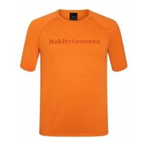 T-Shirt Peak Performance Men Active Tee Orange Flare-M