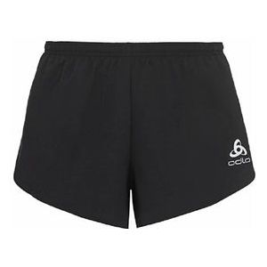 Sportbroek Odlo Men Split Shorts Zeroweight 3 Inch Black-S