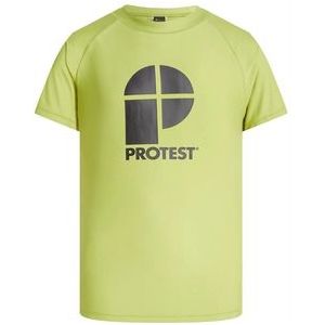 T-Shirt Protest Boys Berent Jr Rashguard Short Sleeve Algaegreen-Maat 104