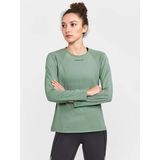 Craft - Adv Essence LS Tee - T-shirt - Thyme - Gerecycled Polyester