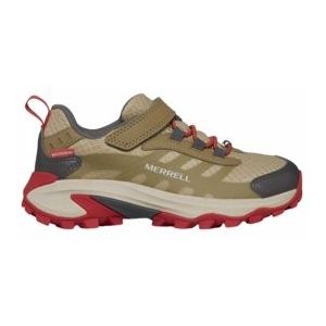 Wandelschoen Merrell Kids Moab Speed 2 Low A/C Waterproof Coyote-Schoenmaat 30