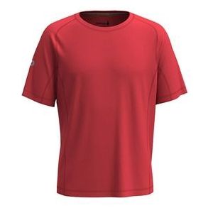 Sportshirt Smartwool Men Active Ultralite Short Sleeve Scarlet Red-M