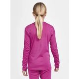 Craft - Core Warm Baselayer Set Jr - Baselayer - Roxo-Coral - 100% Polyester