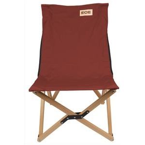 EOE - Faltstuhl - Campingstoel - Rood - FSC-gecertificeerd Hout