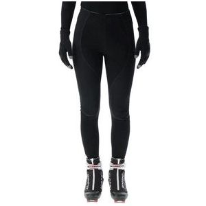 Skibroek UYN Women Cross Country Skiing Buffercone Pants Black Turquoise-XL