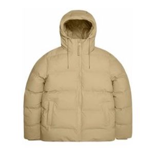 Jas Rains Unisex Alta Puffer Jacket W3T3 Sand-XS