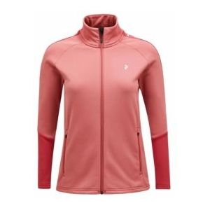 Jas Peak Performance Women Rider Zip Jacket Trek Pink Softer Red-L