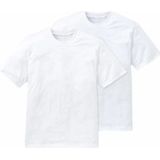 T-Shirt Schiesser Men 008150 White (set van 2)-XXL