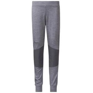 Broek Bergans Kids Myske Wool Solid Grey Melange/Solid Dark Grey-Maat 110