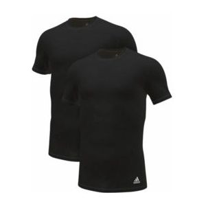 Ondershirt Adidas Men Crew Neck Black (2 pack)-XXL