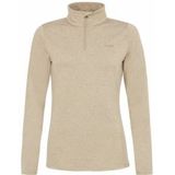 Skipully Protest Women Fabrizm 1/4 Zip Top Bamboo Beige-XL