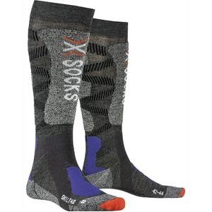 Skisok X-Socks Ski LT 4.0 Anthracite Grey-Schoenmaat 45 - 47