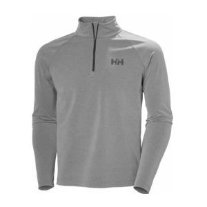 Vest Helly Hansen Men Tyri Knit 1/2 Zip Ebony Melange-XXL