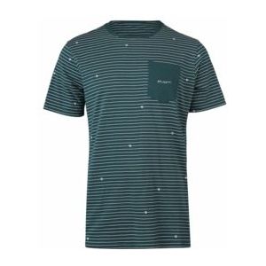 T-Shirt Brunotti Men Axle-Stripe Fuel Green-L