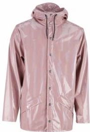 Regenjas RAINS Galaxy Overcoat Holographic Woodrose-M / L
