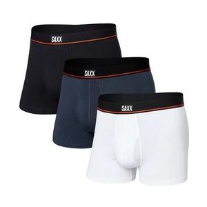 Boxershort Saxx Men Non-Stop Stretch Cotton Trunk Black/Deep Navy/White 3-Pack-XL