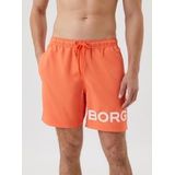 Zwembroek Björn Borg Men Borg Swim Shorts Nasturtium-M