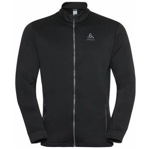 Longsleeve Odlo Men Mid Layer Full Zip Berra Black