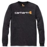 Shirt Carhartt Men Core Logo L/S Carbon Heather-XS