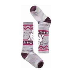 Smartwool - Wintersport Full Cushion Polar Bear Pattern OTC Socks - Paars - Kids