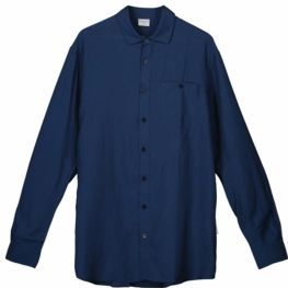Blouse Houdini Men Tree Longsleeve Shirt Big Blue Light-M