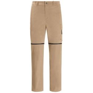 Broek Jack Wolfskin Men Wanderthirst Zip Pants Sand Storm