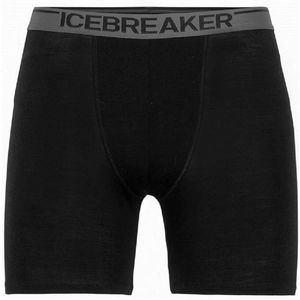 Boxershort Icebreaker Men Anatomica Long Boxers Black-XL