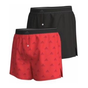 Boxershort Adidas Men Active Woven Assorted (2-Pack)-XL