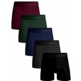 Boxershort Muchachomalo Men Light Cotton Solid Multicolour 71 (5-Pack)-XXL