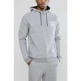 Craft - District - Trui - Grijs Melange - Materiaal: Duurzaam