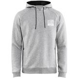 Craft - District - Trui - Grijs Melange - Materiaal: Duurzaam