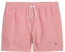 Zwembroek GANT Men Seersucker Swim Shorts Ruby Red 25-L