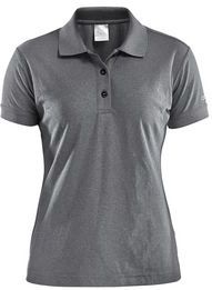 Polo Craft Women Classic Pique Dark Grey Melange