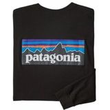 Longsleeve Patagonia Men P-6 Logo Responsibili-Tee  Black-XL