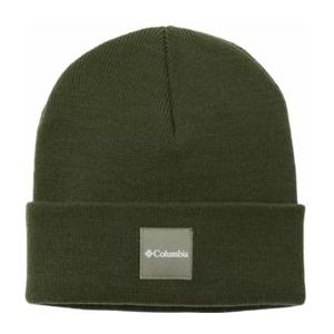 Muts Columbia Unisex City Trek Heavyweight Beanie Stone Green
