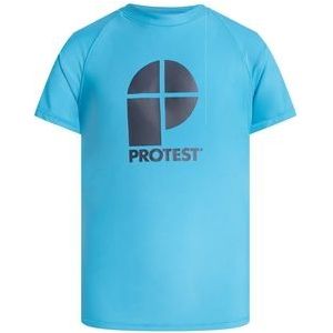 T-Shirt Protest Boys Berent Jr Rashguard Short Sleeve Jayblue-Maat 176