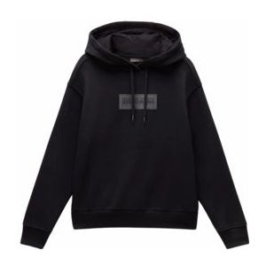 Napapijri - B-Box Logo - Hoodie - Black - Katoen/Polyester