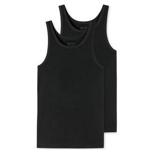 Ondershirt Schiesser Men 176038 Black (set van 2)-XXL