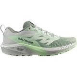 Trailrunning schoen Salomon Women Sense Ride 5 Lily Pad Metal Green Ash-Schoenmaat 40